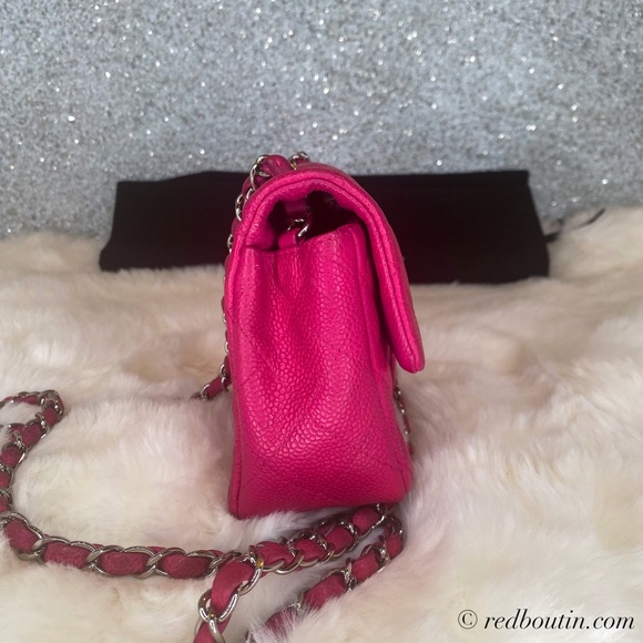 ❤️Sold Chanel mini rectangular Flap bag Caviar - Picture 4 of 9